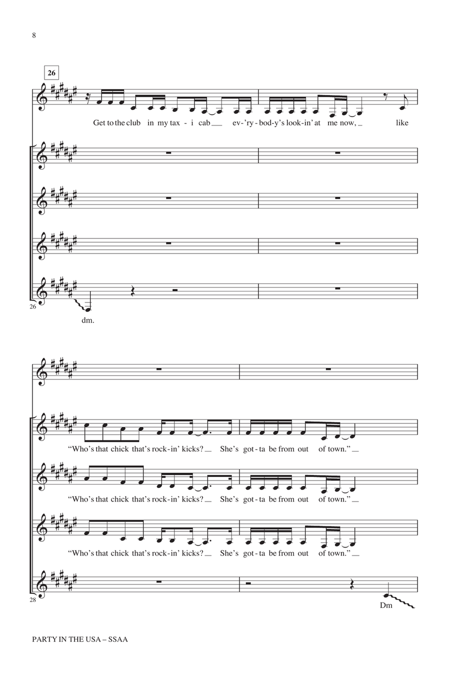Party In The U.S.A. Party In The U.S.A. SSA scores gallery preview page 7