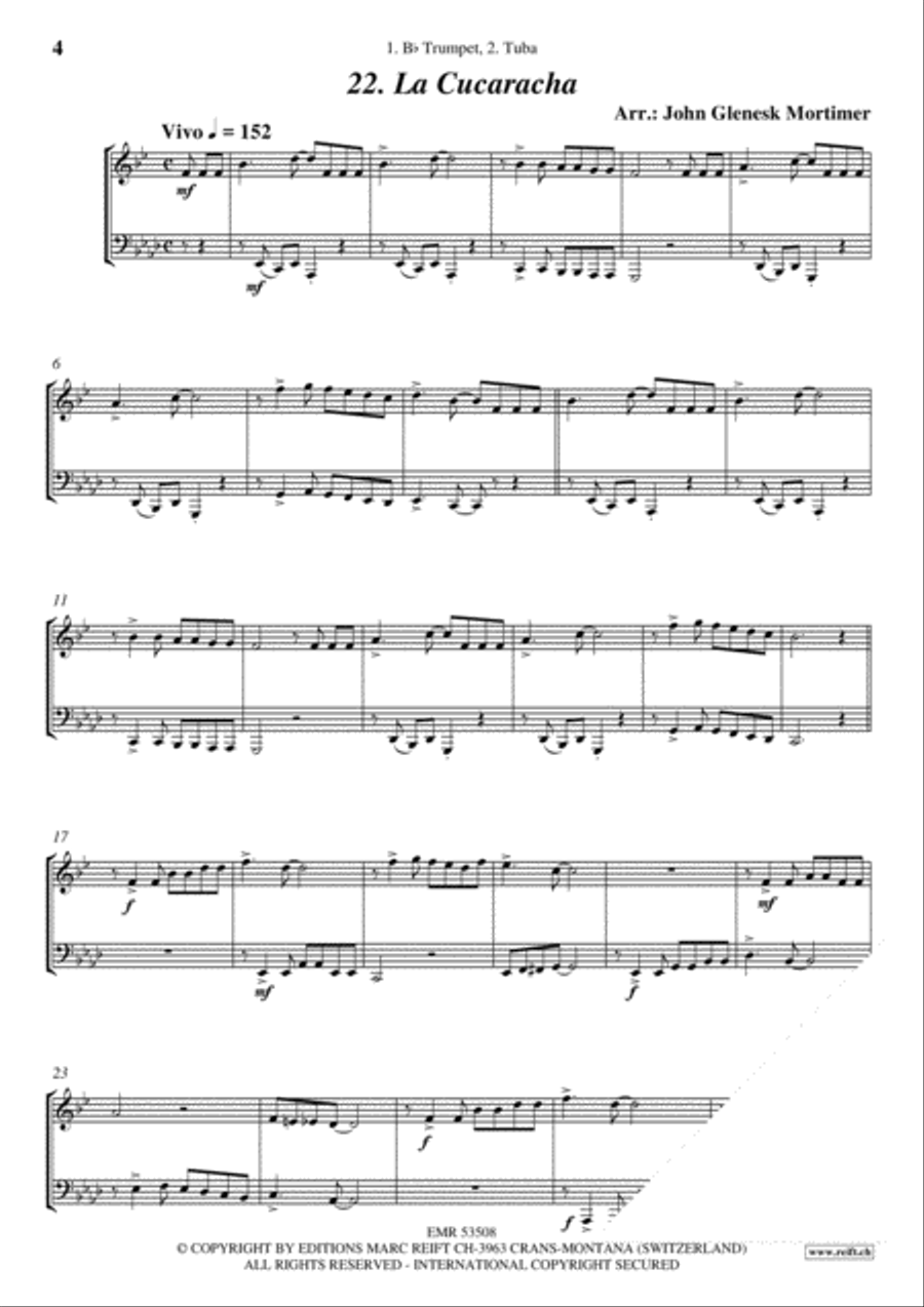 Greatest Duets Volume 3 Trumpet scores gallery preview page 4