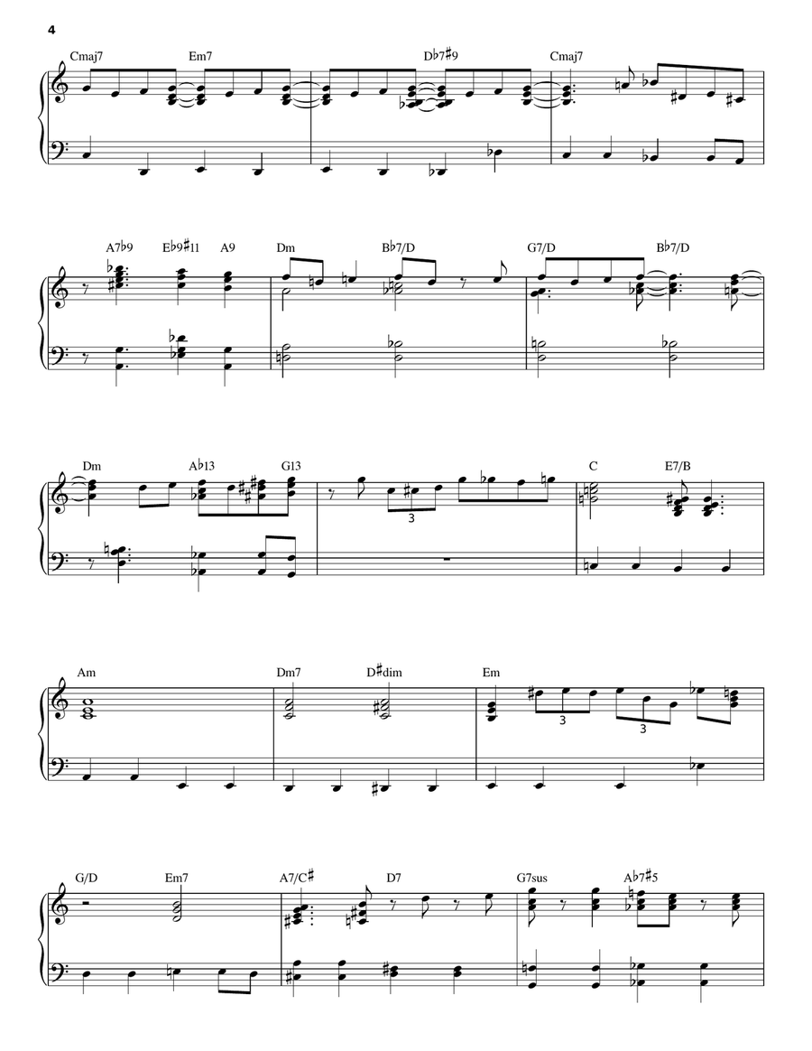Saturday Night (Is The Loneliest Night Of The Week) Piano, Vocal scores gallery preview page 4