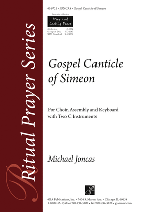 Book cover for Gospel Canticle of Simeon