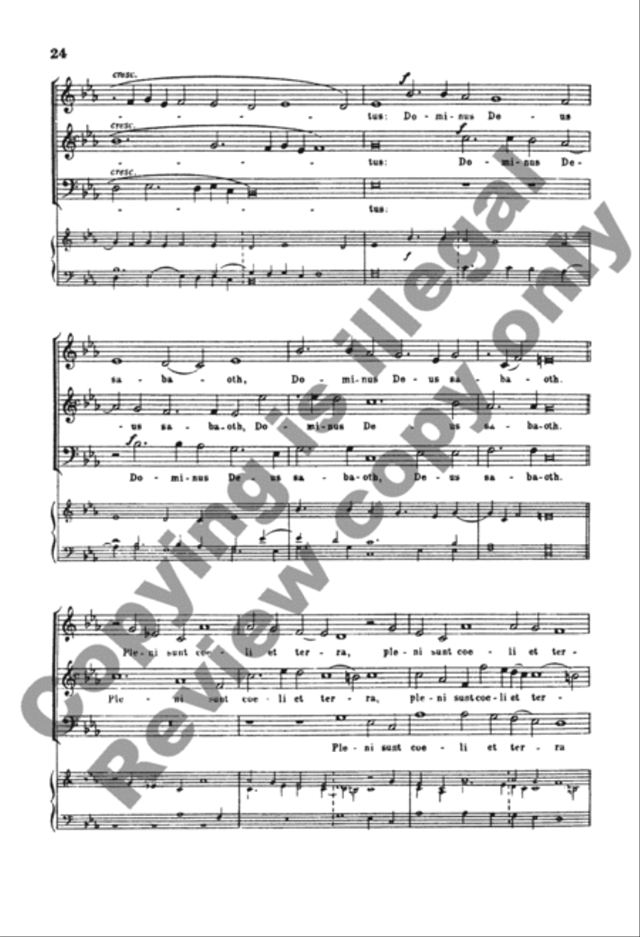 Mass for Three Voices ATB scores gallery preview page 12