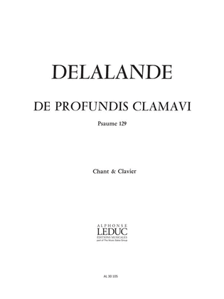 Book cover for De Profundis Clamavi (psalm 129) (choral-mixed Accompanied)