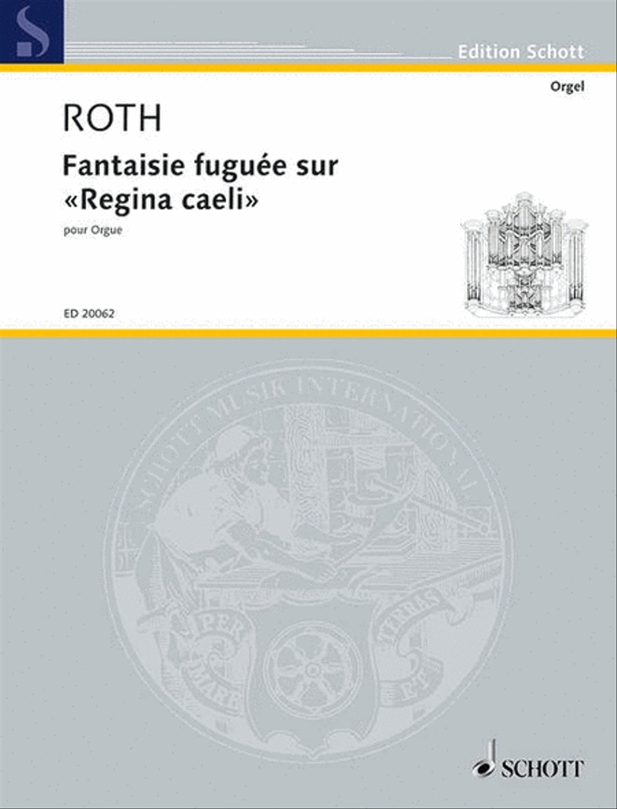 Fantaisie fuguée sur “Regina Caeli” Organ scores gallery preview page 1