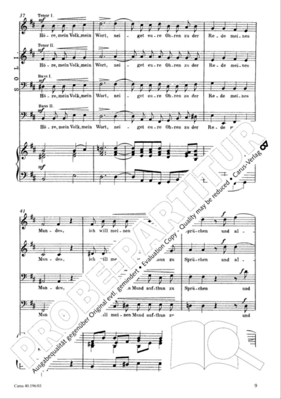 Die Geburt Christi SSA scores gallery preview page 10