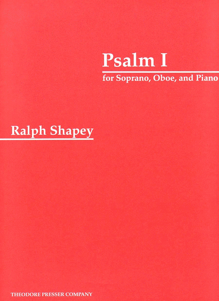 Ralph Shapey: Psalm 1