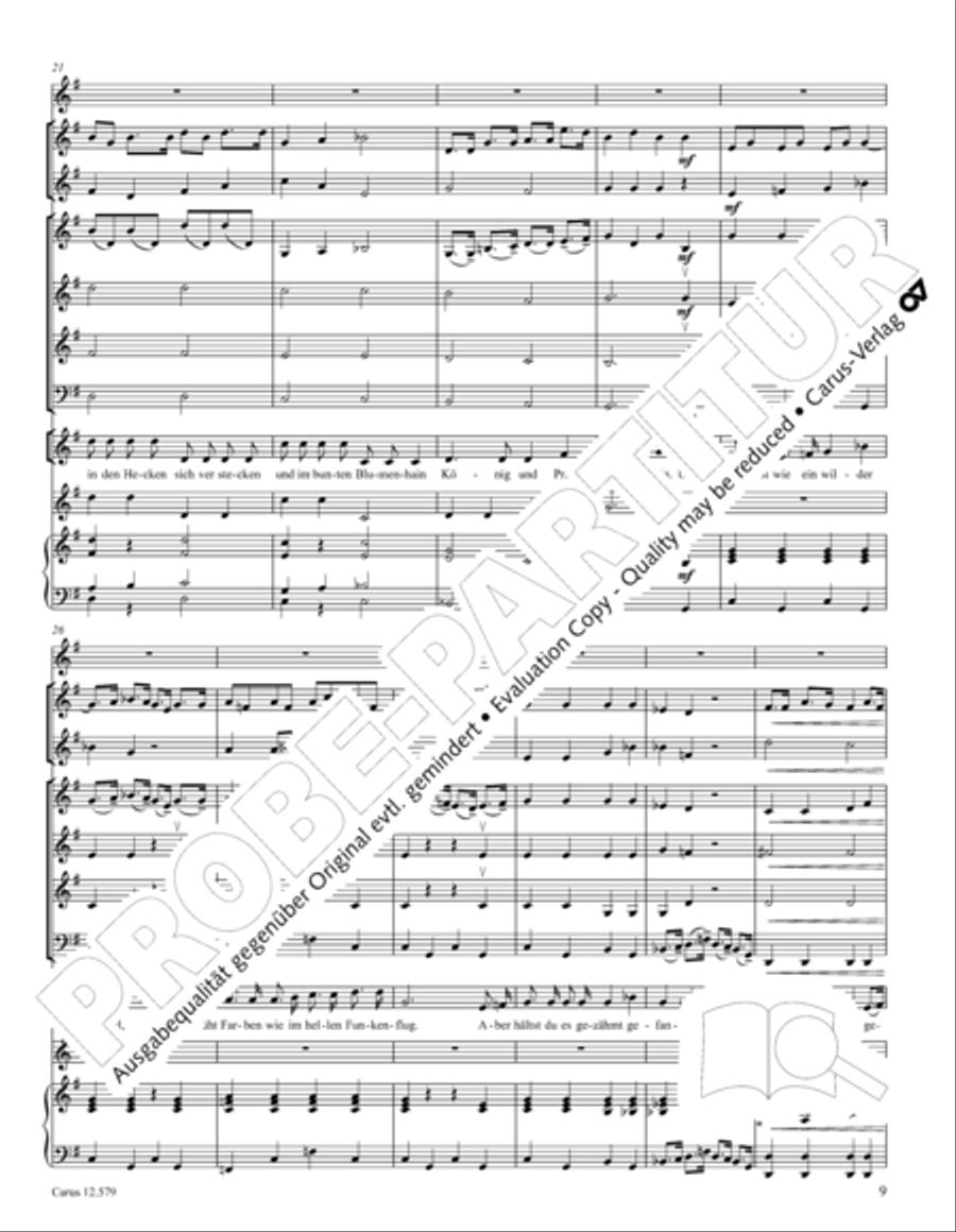 Der Garten des Riesen Der Garten des Riesen Children's Choir scores gallery preview page 14