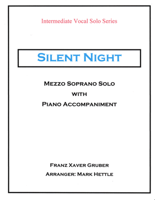Silent Night for Mezzo-Soprano and Piano