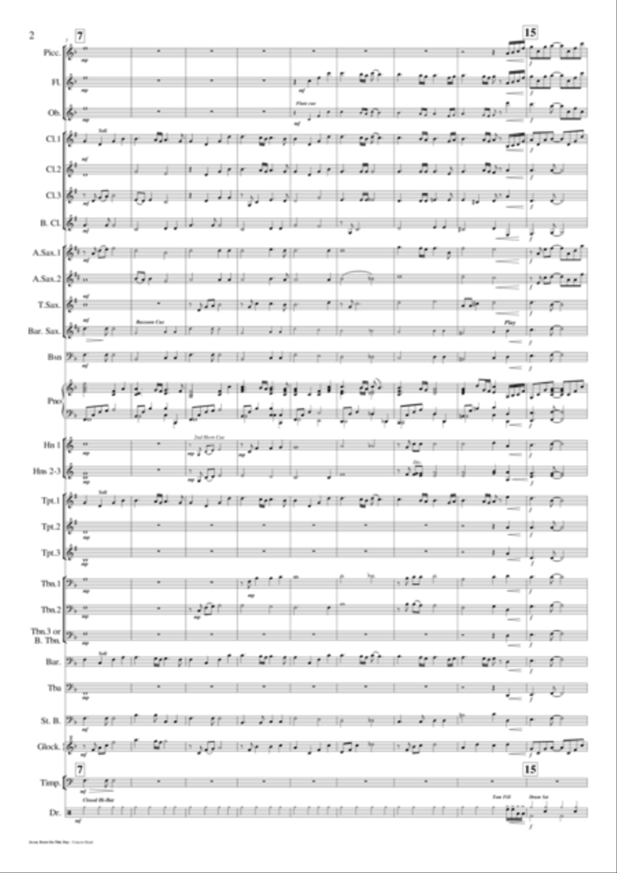 Jesus Born On This Day Concert Band scores gallery preview page 3