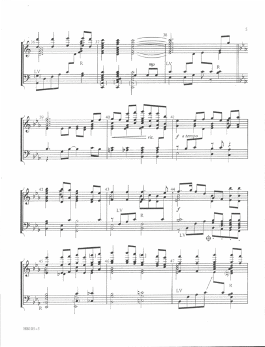 Simple Gifts - Kinyon 5-Octaves scores gallery preview page 5