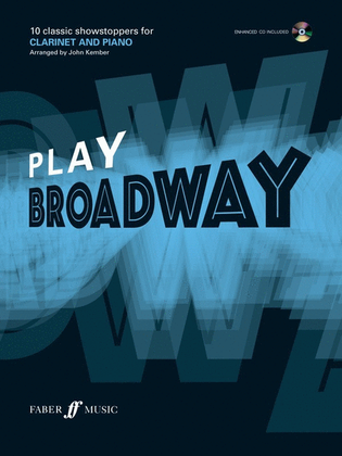 Play Broadway Clarinet/Ecd