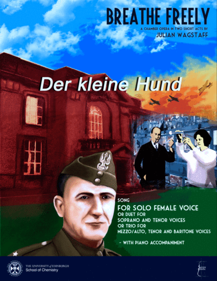 Der kleine Hund (song from the opera Breathe Freely) Piano scores gallery preview page 1