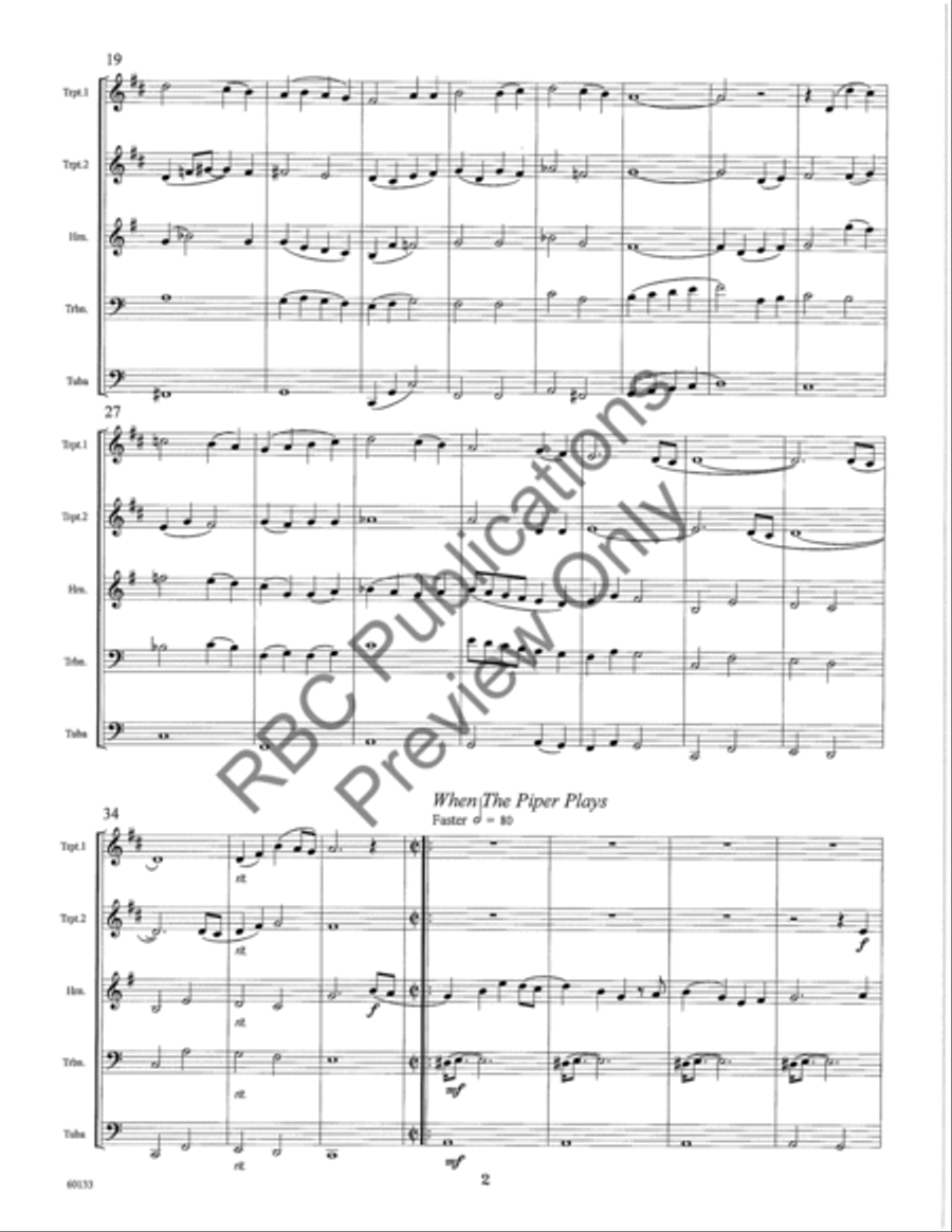 Two From The Highlands Two From The Highlands Choir scores gallery preview page 5
