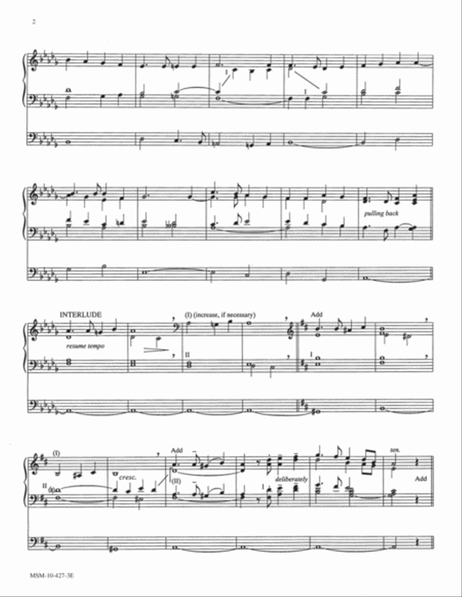 St. Christopher Organ scores gallery preview page 2