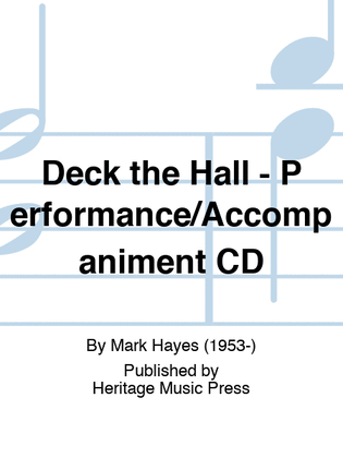 Book cover for Deck the Hall - Performance/Accompaniment CD