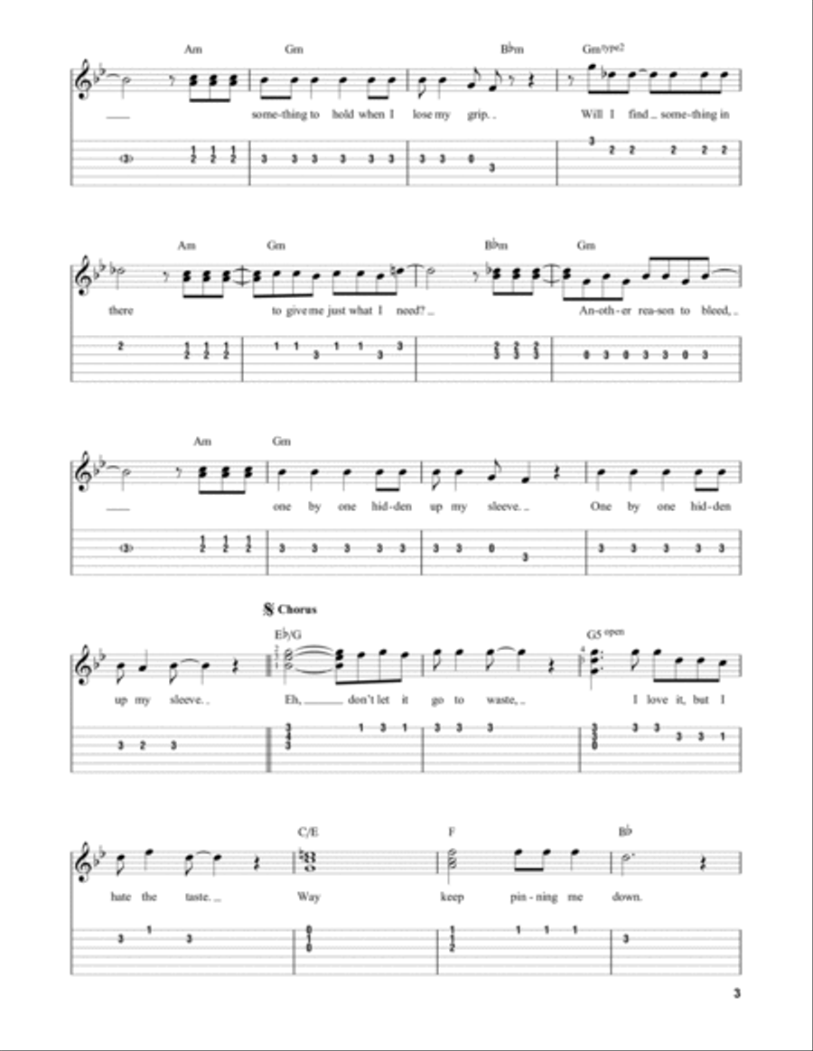 All My Life All My Life Acoustic Guitar scores gallery preview page 3