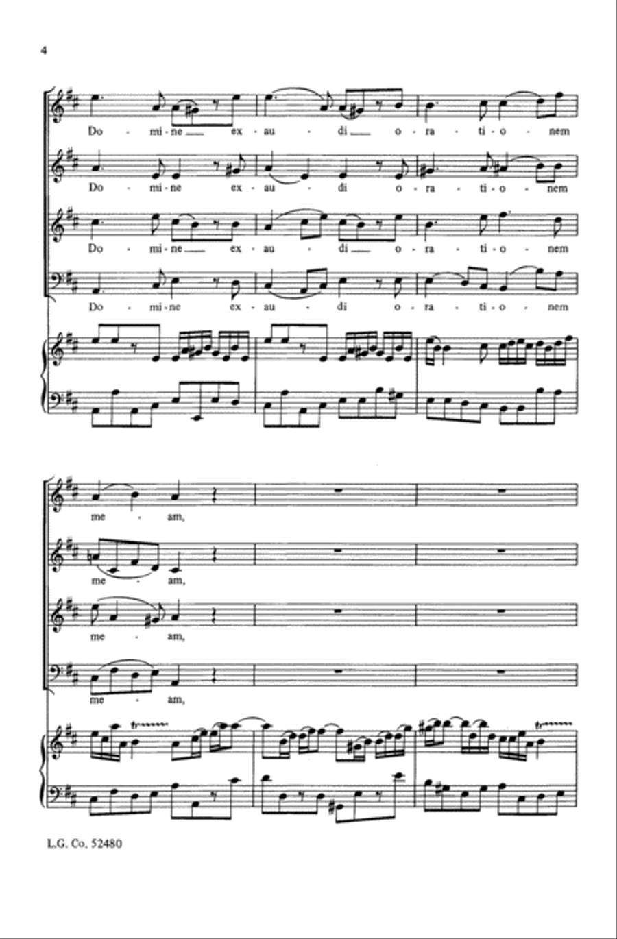 De Profundis Clamavi De Profundis Clamavi Choir scores gallery preview page 2