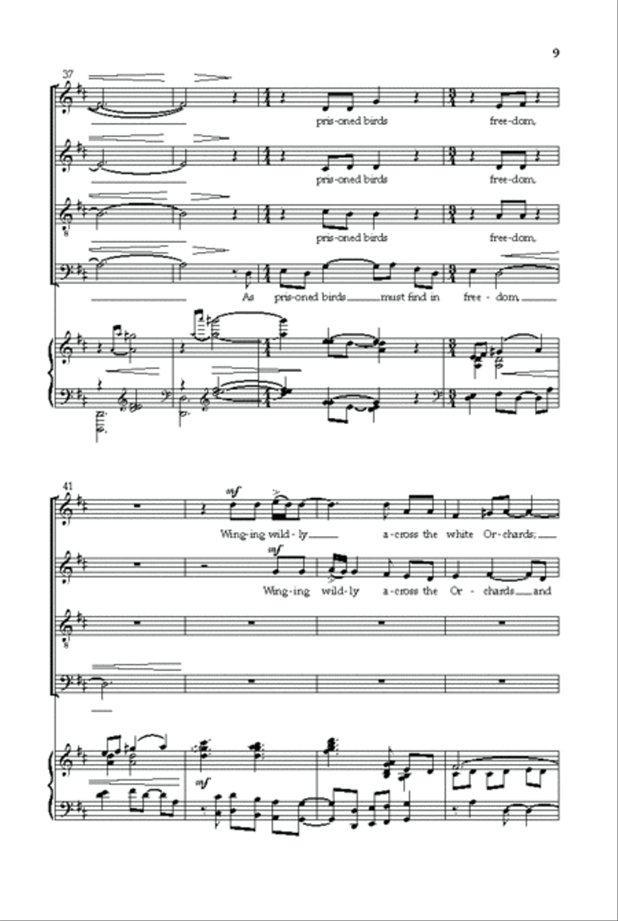 Armistice 1918 - SATB Divisi scores gallery preview page 8