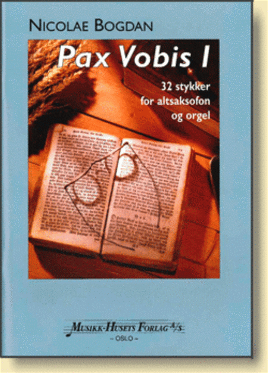 Pax Vobis i for Altsaksofon og Piano/Orgel. Alto Saxophone scores gallery preview page 1