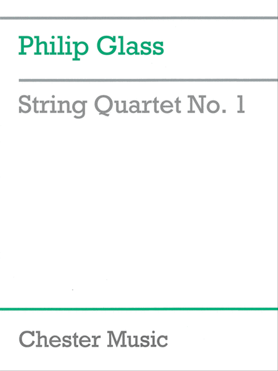 String Quartet No. 1 String Quartet scores gallery preview page 1