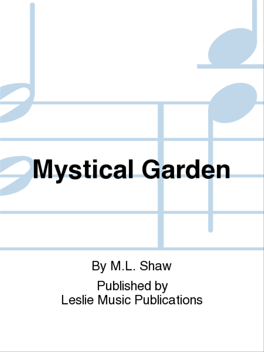 Mystical Garden Mystical Garden Unison Choir scores gallery preview page 1