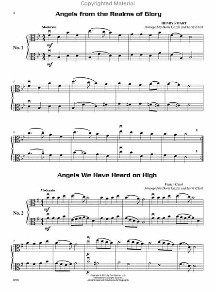 Compatible Christmas Duets for Strings