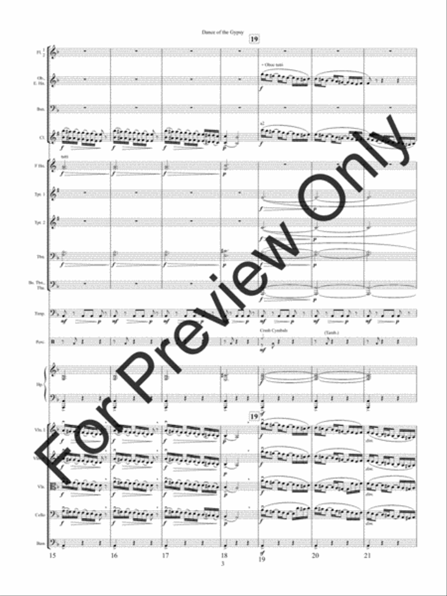Dance of the Gypsy Dance of the Gypsy String Orchestra scores gallery preview page 6