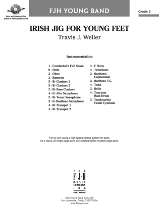 Irish Jig for Young Feet: Score