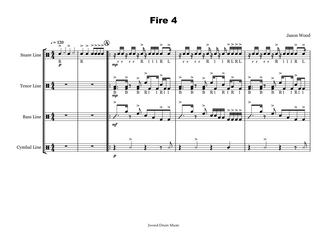 Fire 4 (Drumline Cadence)