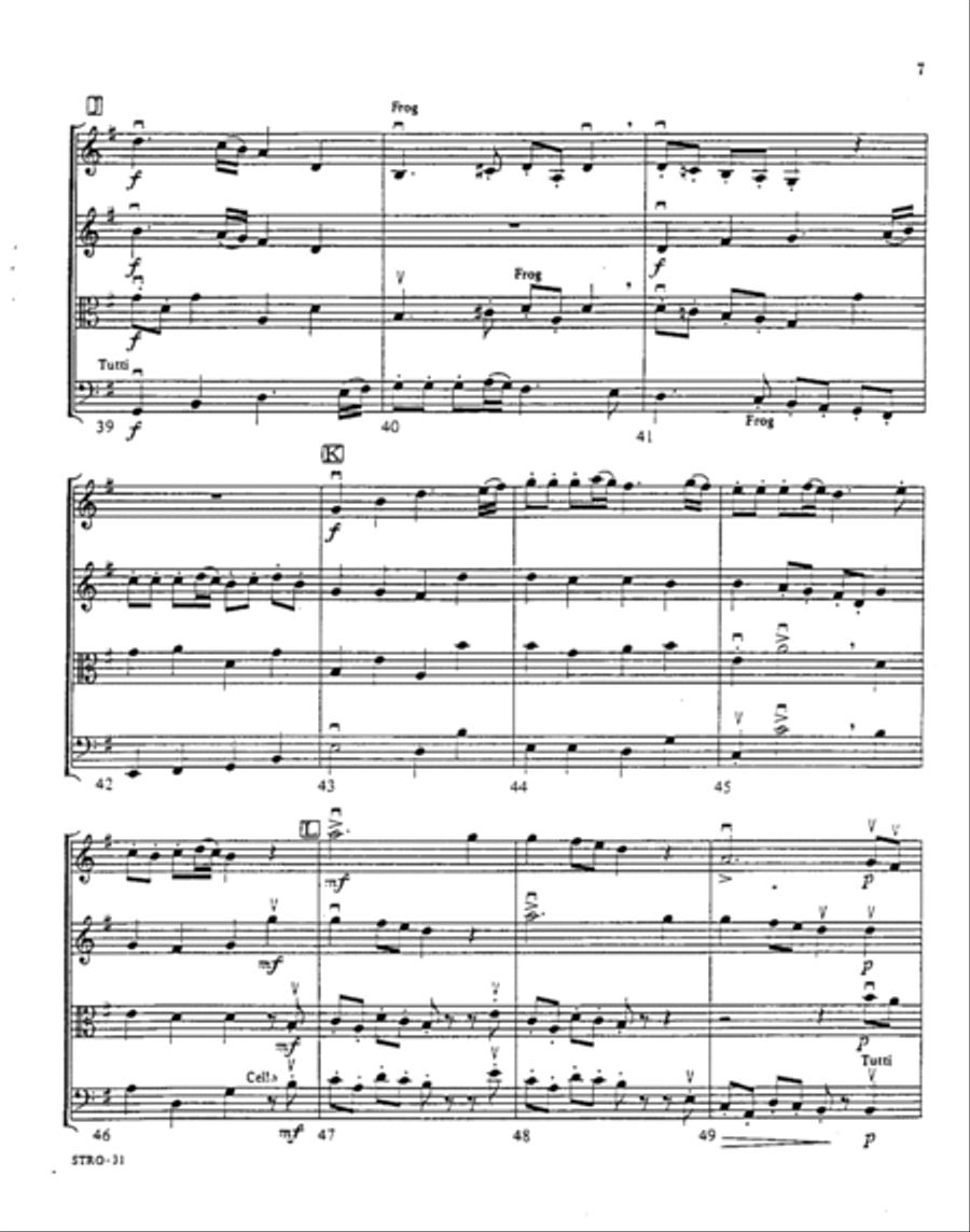 Concerto Grosso, Op. 6 No. 1 in G: Allegro Orchestra scores gallery preview page 6