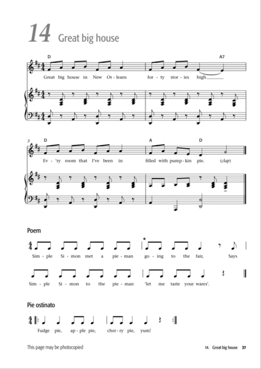 Young Voiceworks Unison Choir scores gallery preview page 10