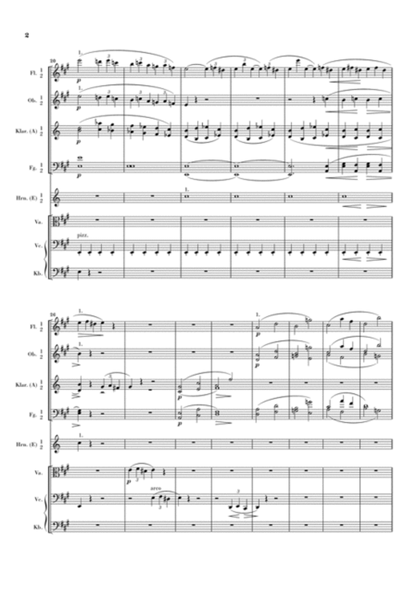 Serenade No. 2 in A Major, Op. 16