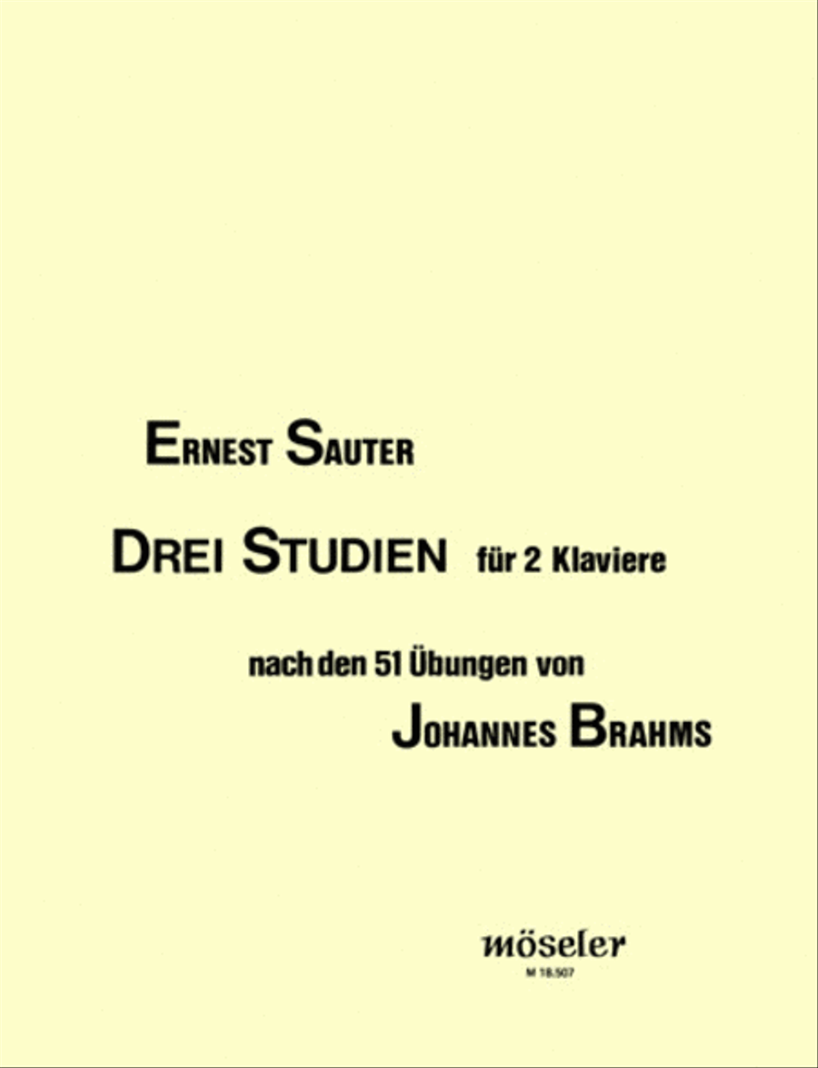Drei Studien Piano Method scores gallery preview page 1