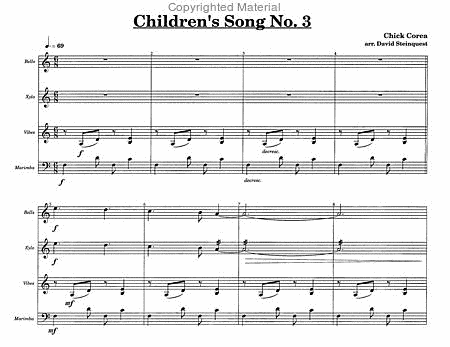Chick Corea Children's Songs Set 3 image number null