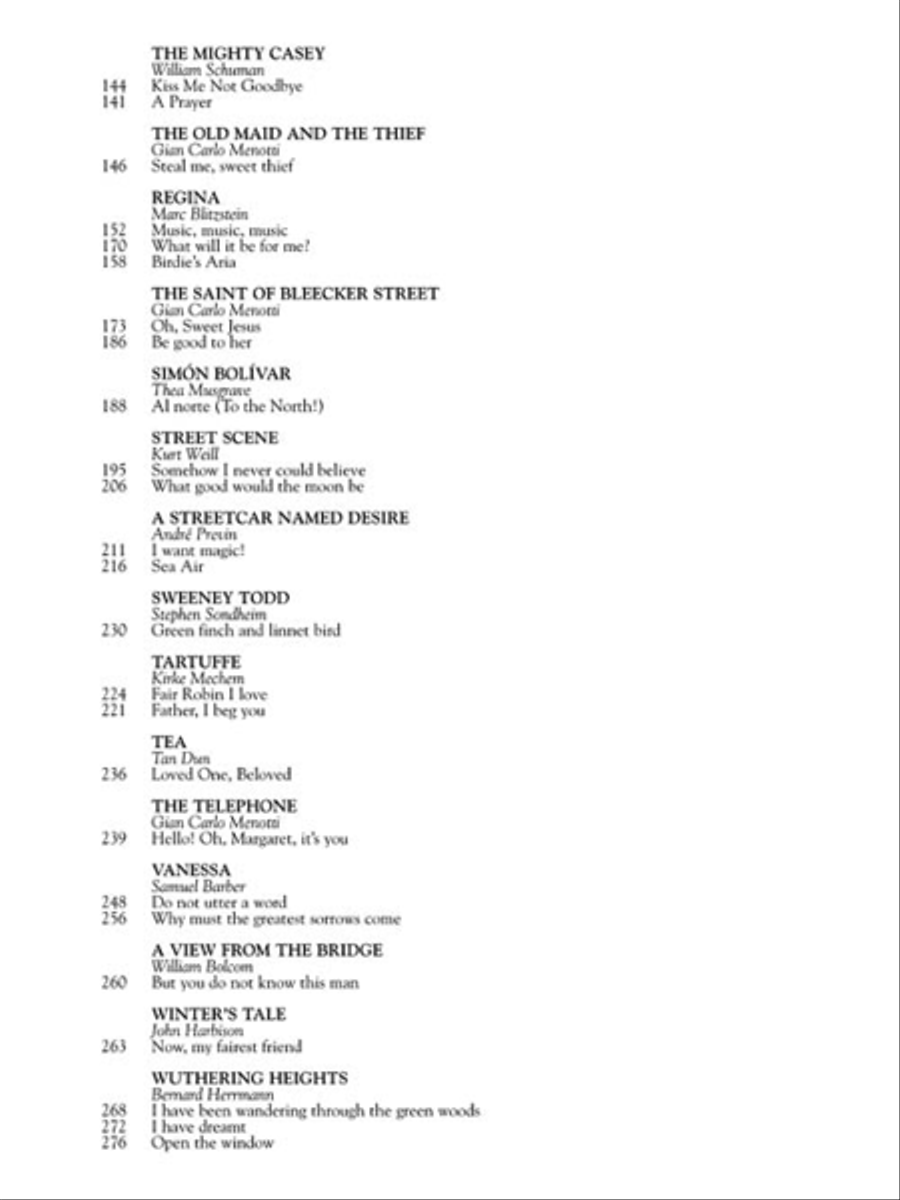 G. Schirmer American Aria Anthology Voice Solo scores gallery preview page 4