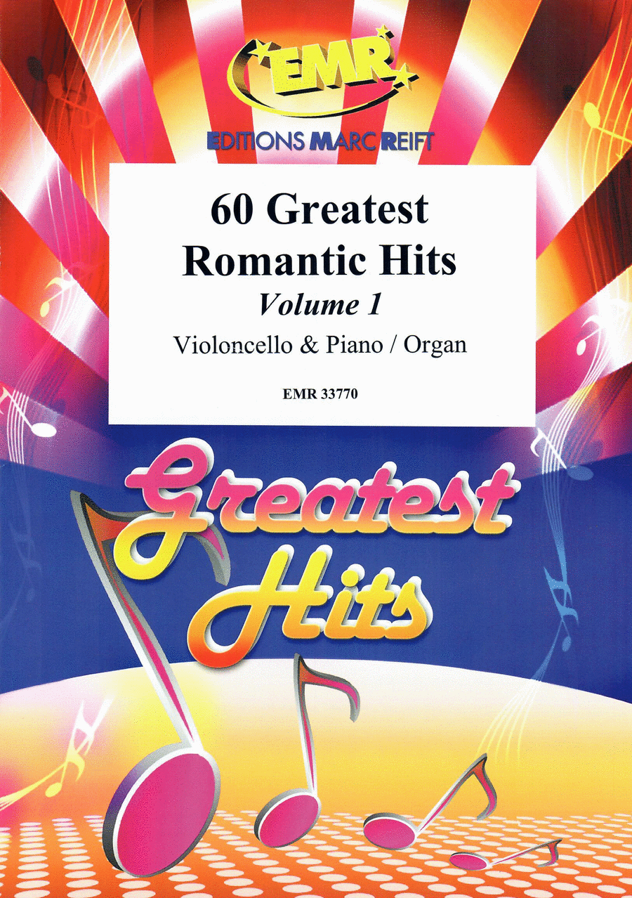60 Greatest Romantic Hits Volume 1 Organ scores gallery preview page 1