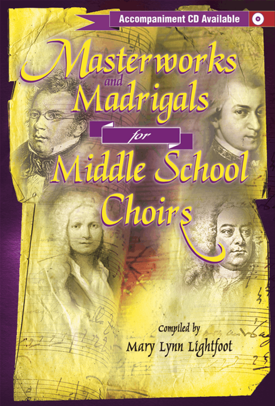 Masterworks and Madrigals for Middle School Choirs SSA scores gallery preview page 1