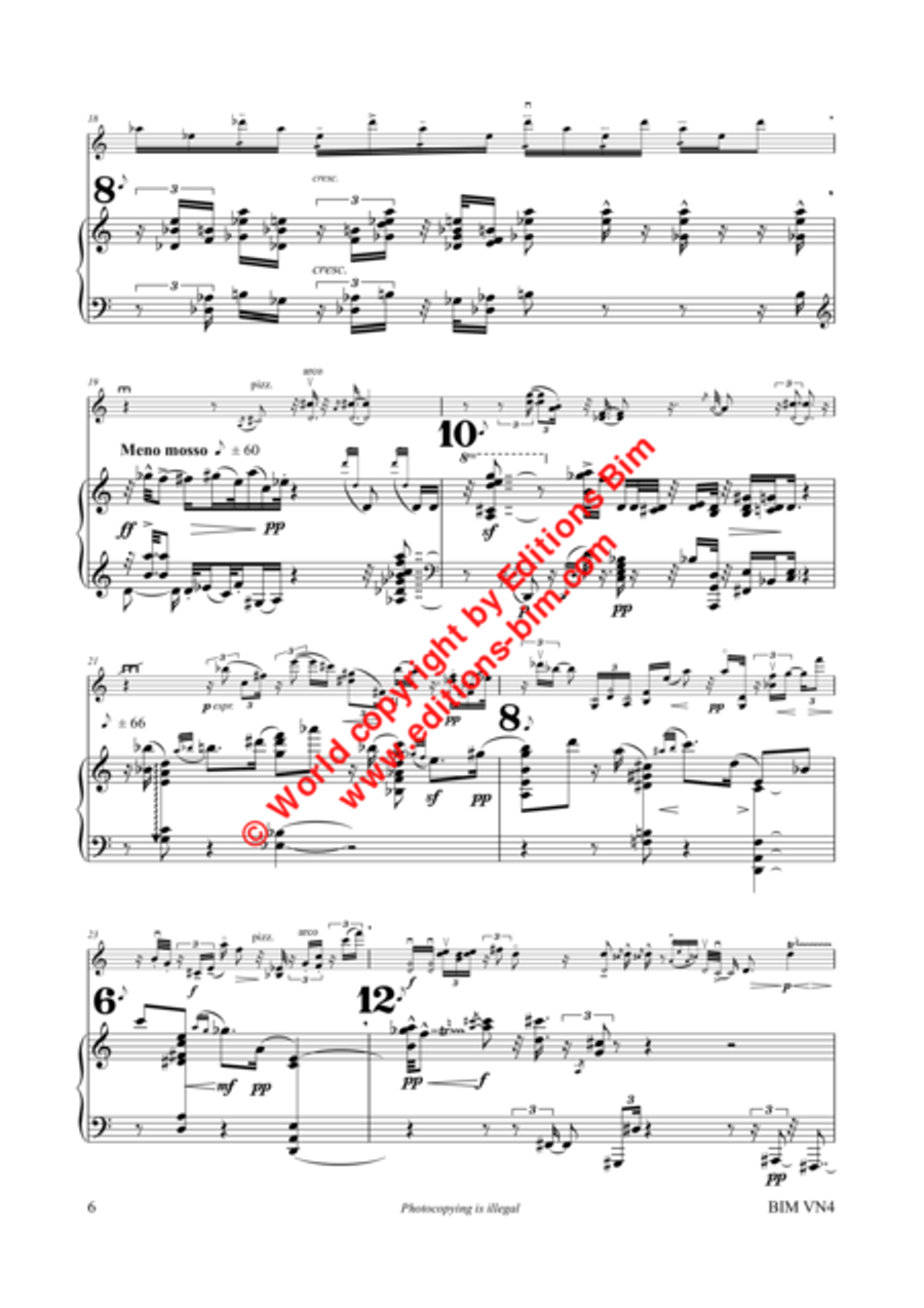 A-Ho-Ra Violin Solo scores gallery preview page 5