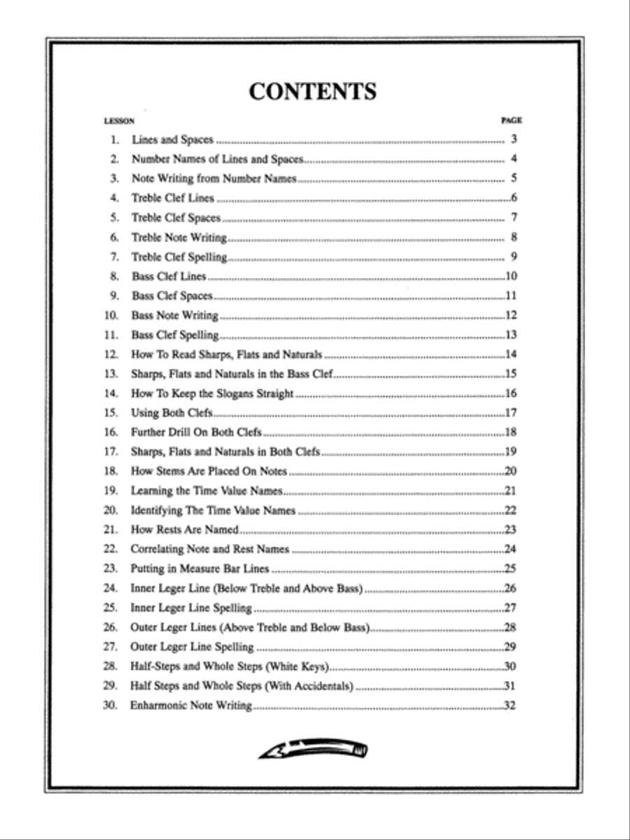 Note Speller, Book 1 Piano Method scores gallery preview page 2