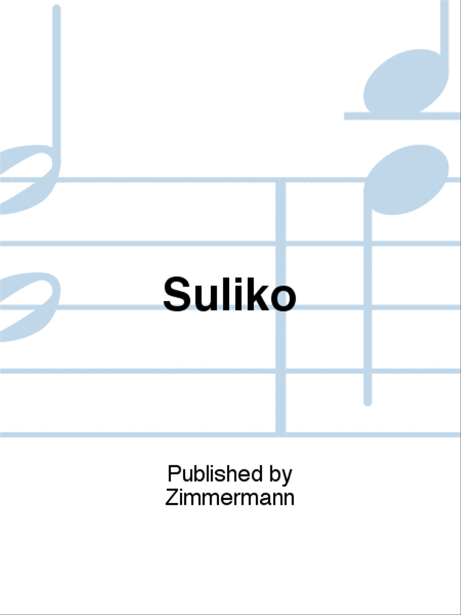 Suliko Men's Choir scores gallery preview page 1