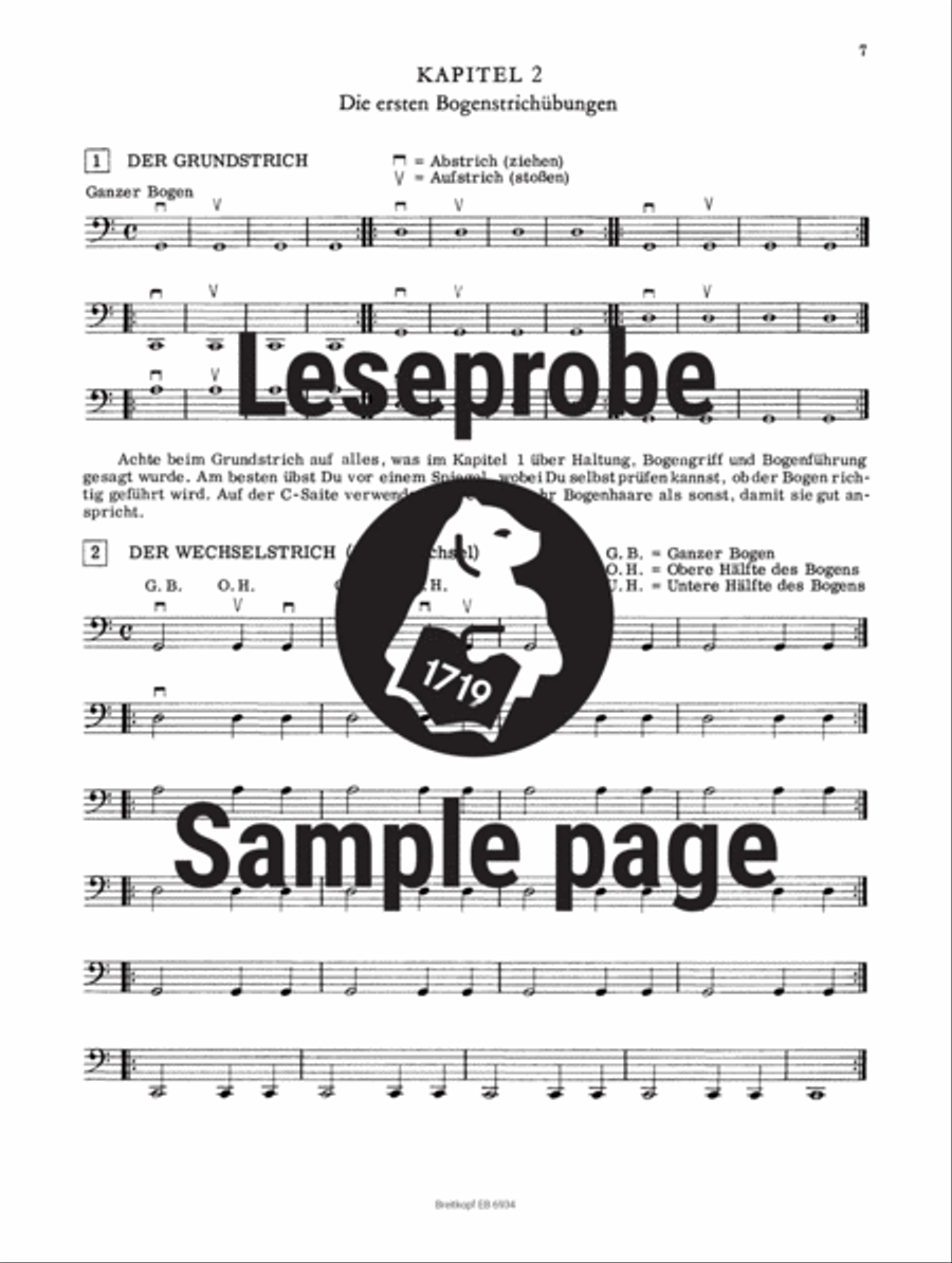 Praktischer Lehrgang für das Violoncellospiel Cello Solo scores gallery preview page 5