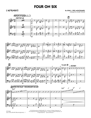 Jazz Combo Pak #49 (Wes Montgomery) (arr. Mark Taylor) - C Instruments