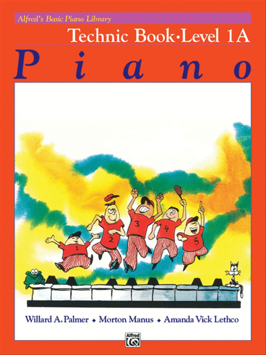 Alfred's Basic Piano Course Technic, Level 1A Piano Method scores gallery preview page 1