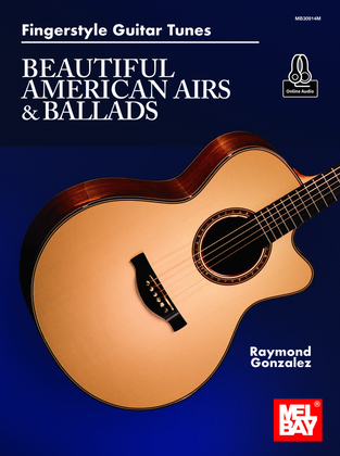 Book cover for Fingerstyle Guitar Tunes - Beautiful American Airs & Ballads