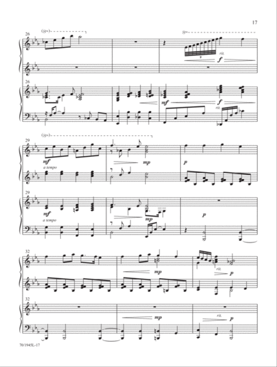 Come, Christians, Join to Play! Piano Duet scores gallery preview page 11