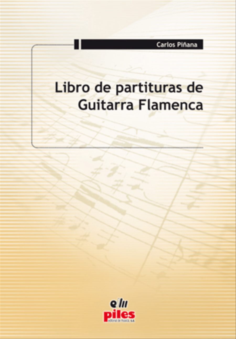 Libro de Partituras de Guitarra Flamenca Score scores gallery preview page 1