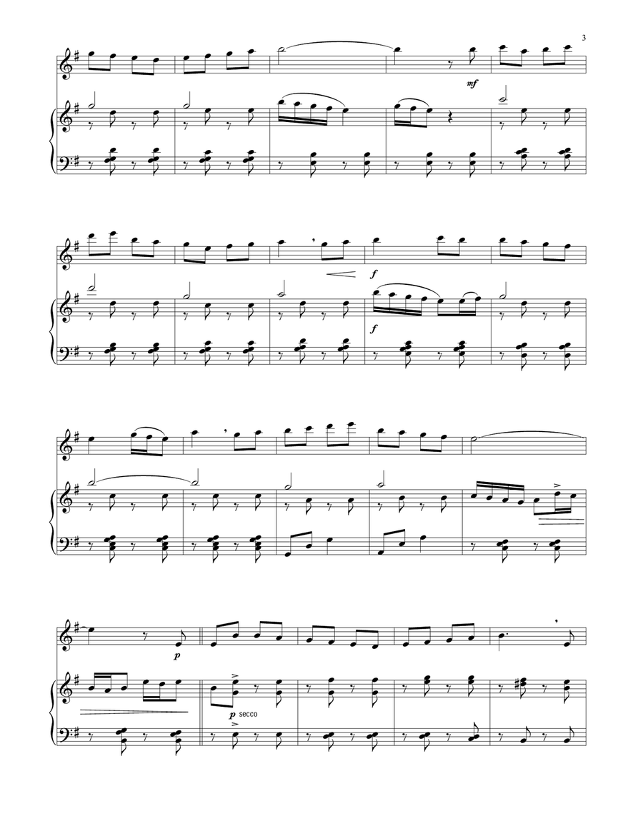 God Rest Ye Merry, Gentlemen Flute Solo scores gallery preview page 3