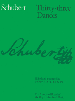 Book cover for Thirty-three Dances