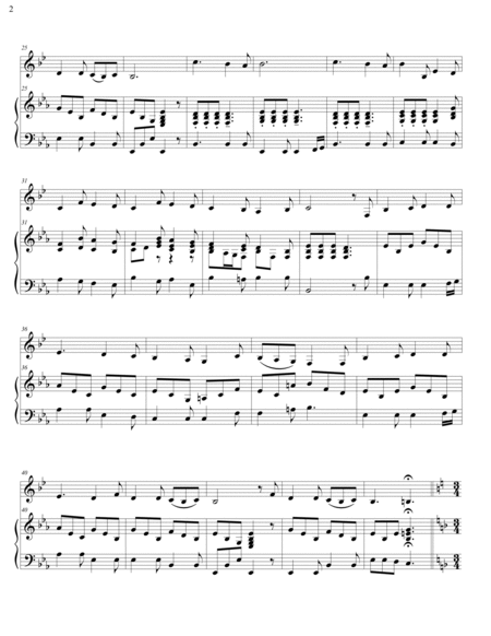 Advent Hymn Medley for French Horn and Piano image number null