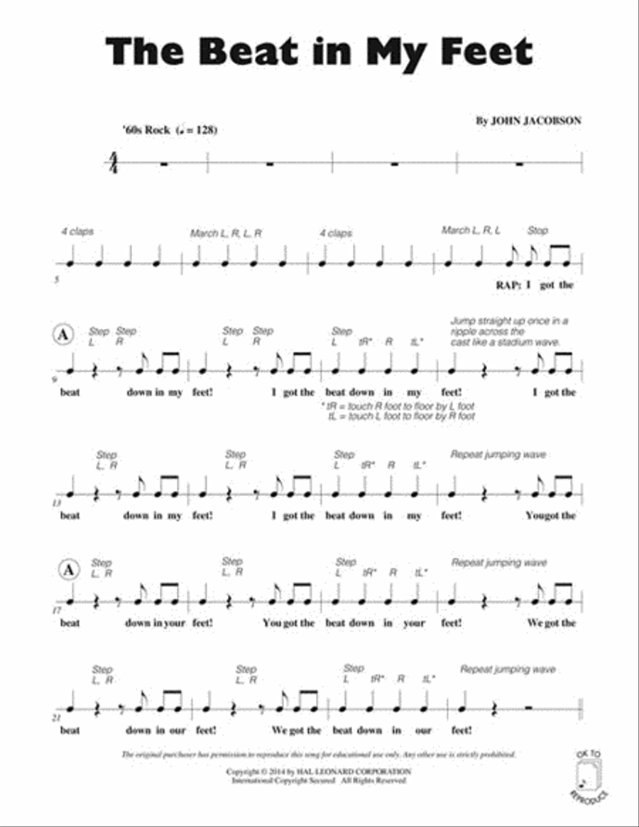 Step Up! Choir scores gallery preview page 2