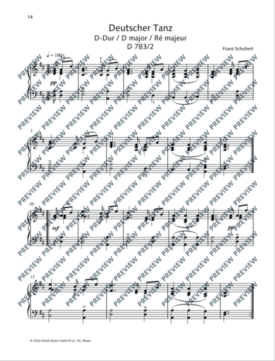 Best of Schubert Piano Solo scores gallery preview page 15